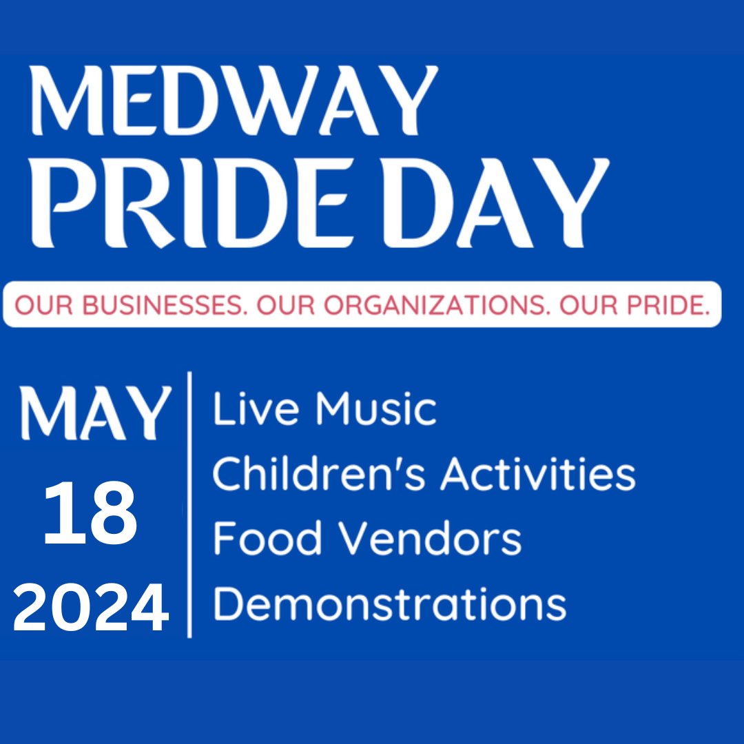 2024 Medway Pride Day is May 18, 2024