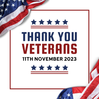 Town Offices Closed on Friday, November 10 in observance of Veterans Day