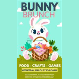 Medway Parks and Recreation's Bunny Brunch