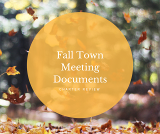 Fall town meeting