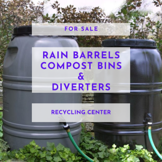 Compost Bin & Rain Barrel - sale ends