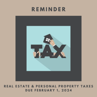 Personal and Property Taxes Due
