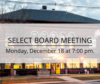 Select Board Meeting December 18, 2023