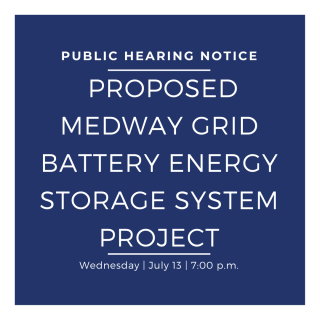 Proposed Medway Grid Battery Energy Storage System Project