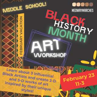 Black History Month Youth Art Workshop