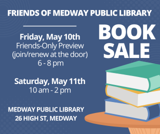 Friends of the Medway Library Book Sale - Friends Only & General Sale