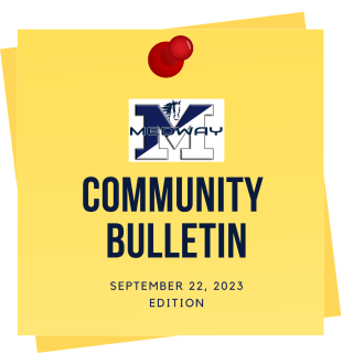 Community Bulletin - September 22, 2023 edition
