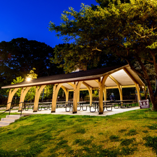 DPW announces work on Choate Park Pavilion - Monday, March 27 - drainage issue improvements - Park will remain OPEN
