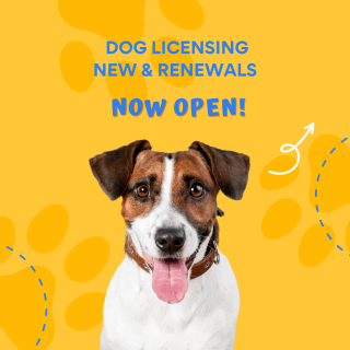 2024 Dog Licensing is OPEN