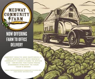 Medway Community Farm's Farm to Office CSA