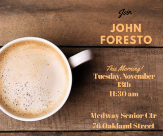 coffee with a selectman
