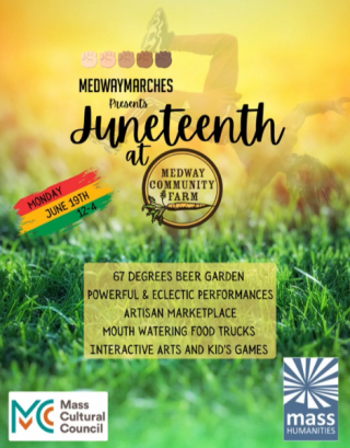 Medway Marches to host Juneteenth event at Medway Community Farm on June 19, 2023