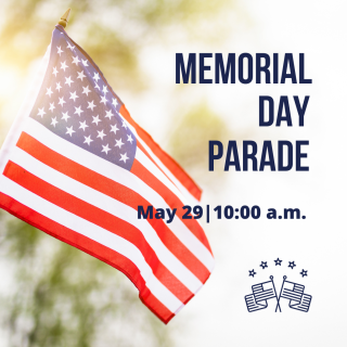Memorial Day Parade is Monday, May 29, 2023