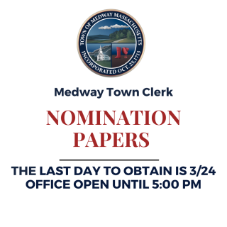 Nomination papers - last day to obtain (March 24, 2023)
