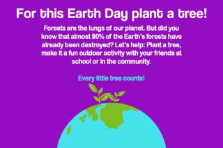Earth Day - Plant a Tree!