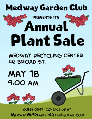 Medway Garden Club Annual Plant Sale