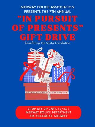7th Annual “In Pursuit of Presents” gift drive