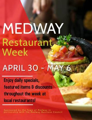 Medway Restaurant Week: April 30 - May 6