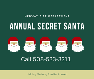 Medway Fire Department's Annual Secret Santa