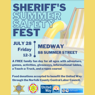 Sheriff's Summer Safety Fest - Friday, July 20 from 12:00 pm-3:00 pm