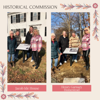 Historial Commission Unveils New Signs Celebrating Important Sites in Medway's History!