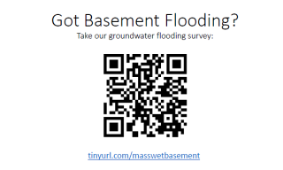 Massachusetts Groundwater Flooding Survey (Got basement Flooding?)