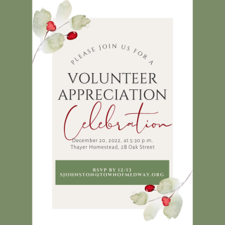 Volunteer Appreciation 