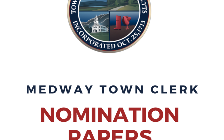 Nomination Papers Now Available for the May 21st Town Election