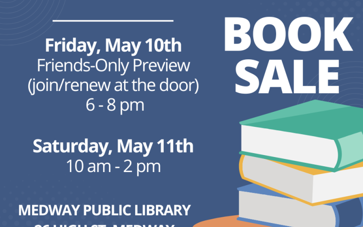Friends of the Medway Library Book Sale - Friends Only & General Sale