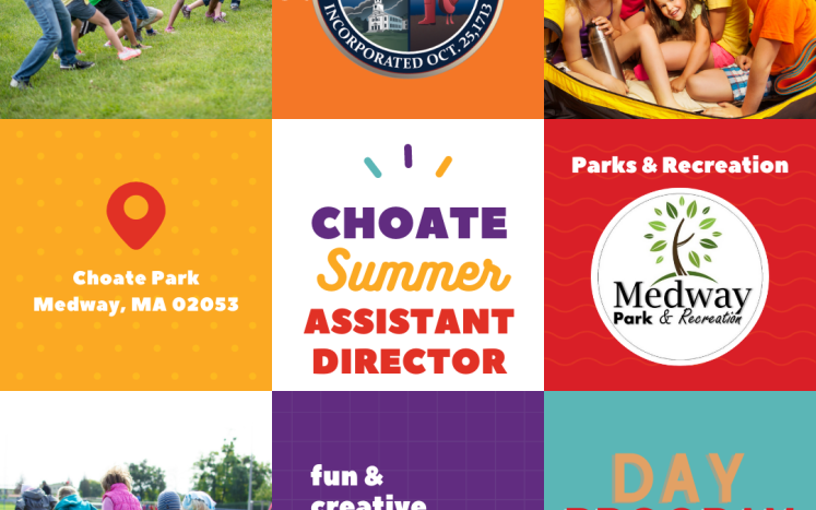 Medway Parks and Recreation Seeks Choate Summer Camp Assistant Director - 2023
