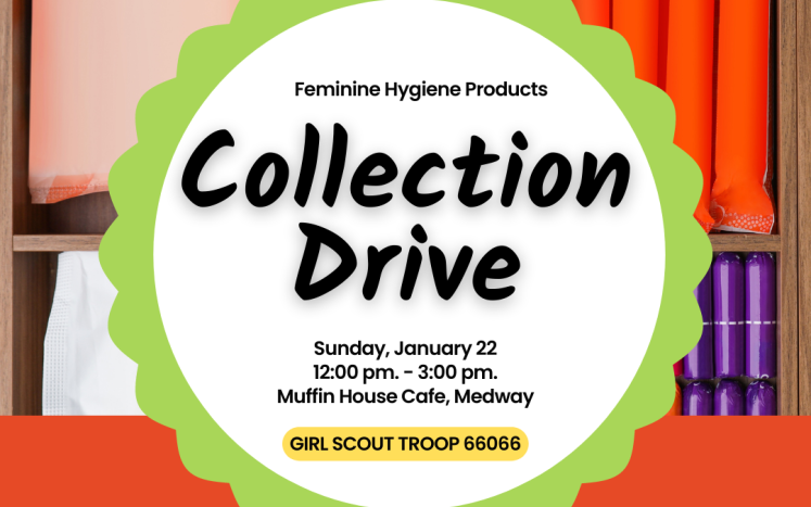 Medway Girl Scouts to Hold Collection Drive on January 22 at the Muffin House Cafe