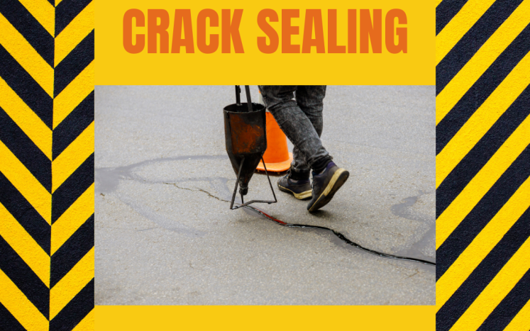 Road Work - Crack Sealing Scheduled for Friday, 9/1 & Tuesday, 9/5
