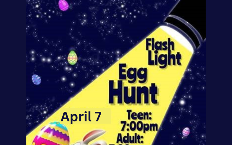 Medway Parks & Recreation's Flashlight Egg Hunt Adult/Teen