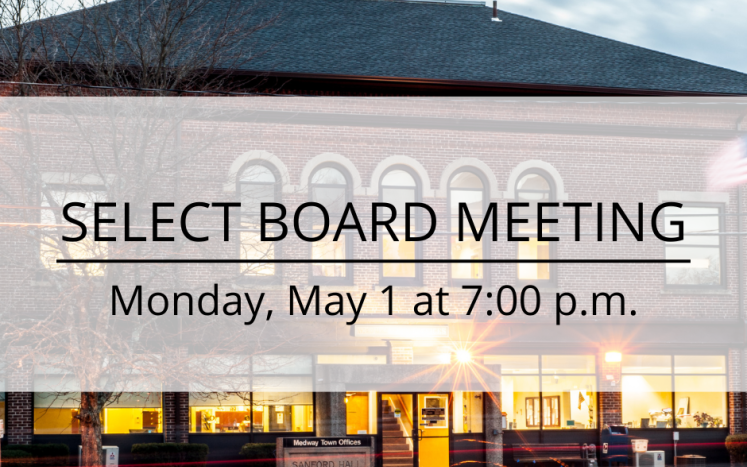 Select Board Meeting - Monday, May 1, 2023