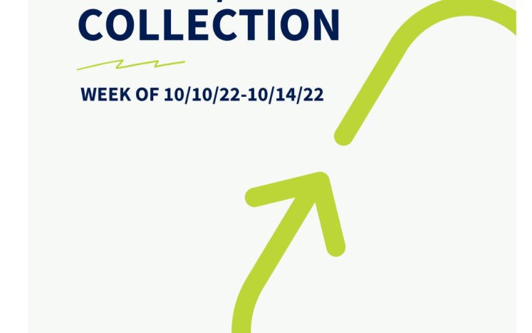 No delay in trash/recycling pickup week of 10/10/22-10/14/22