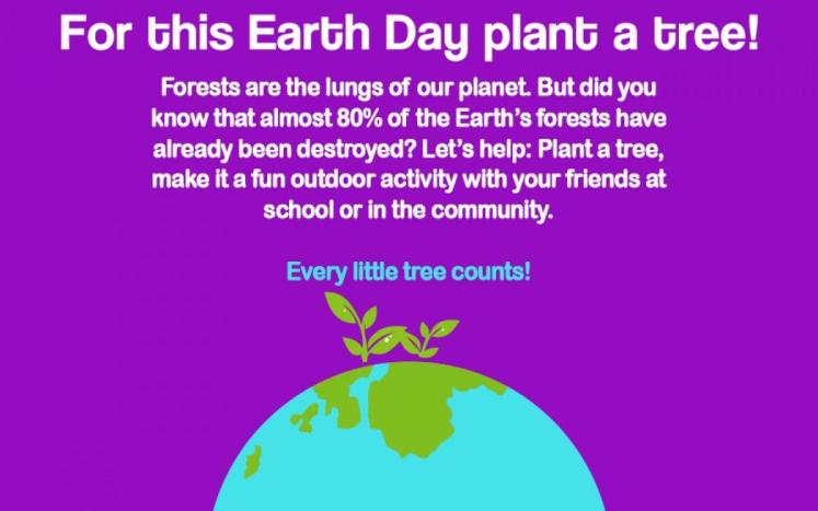 Earth Day - Plant a Tree!