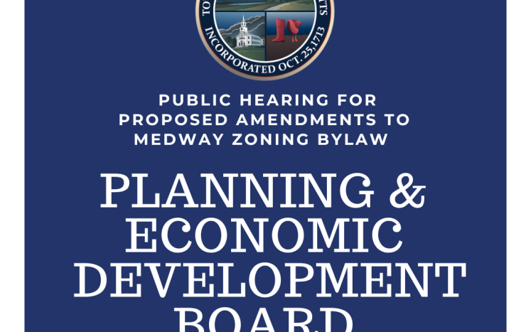 Planning & Economic Development Board Meeting on Tuesday, March 7 at 7:00 p.m.