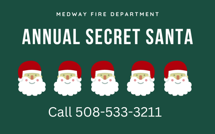 Medway Fire Department's Annual Secret Santa