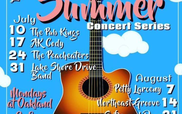 Medway Parks and Recreation's Summer Concert Series