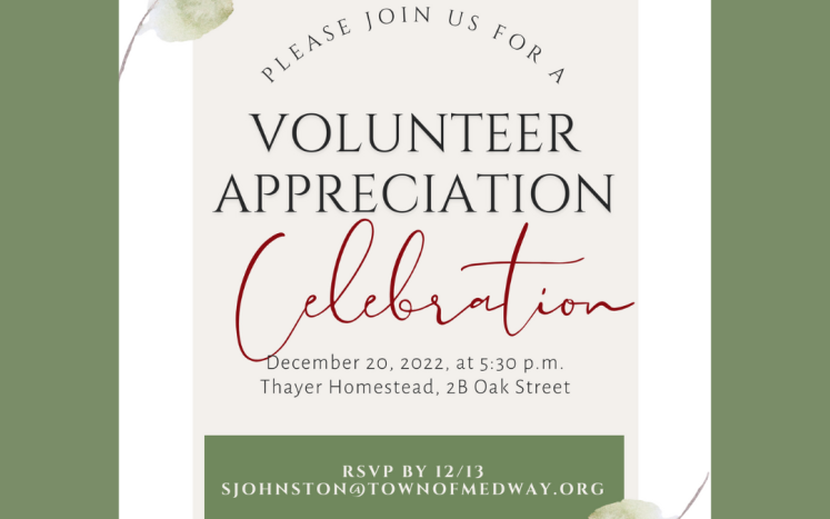 Volunteer Appreciation 